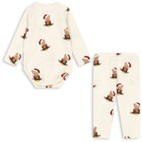 Konges Sløjd Teddy Bear Basic Body/Pants Set Gots