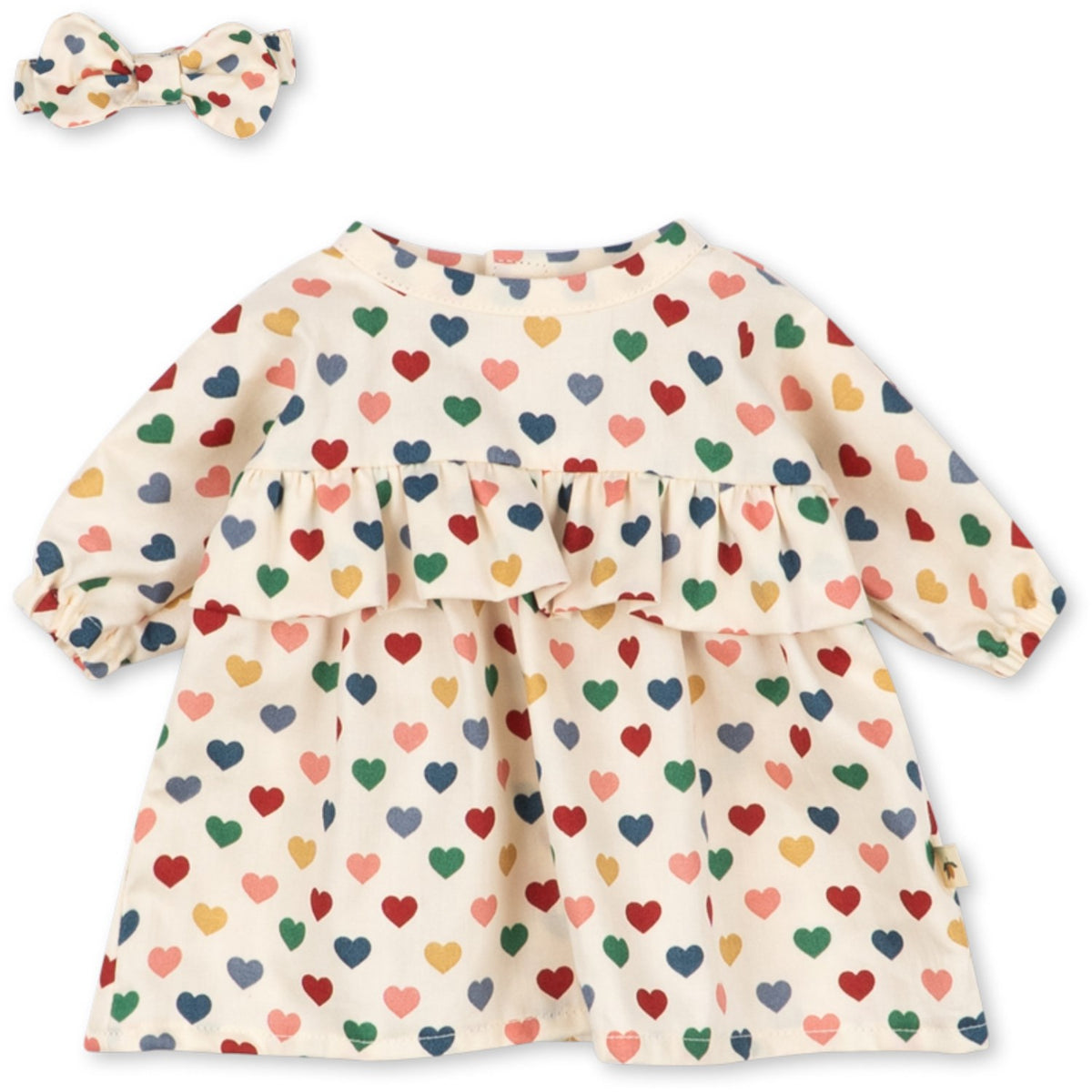 Konges Sløjd Coeur Coloré Doll Clothes Set Gots