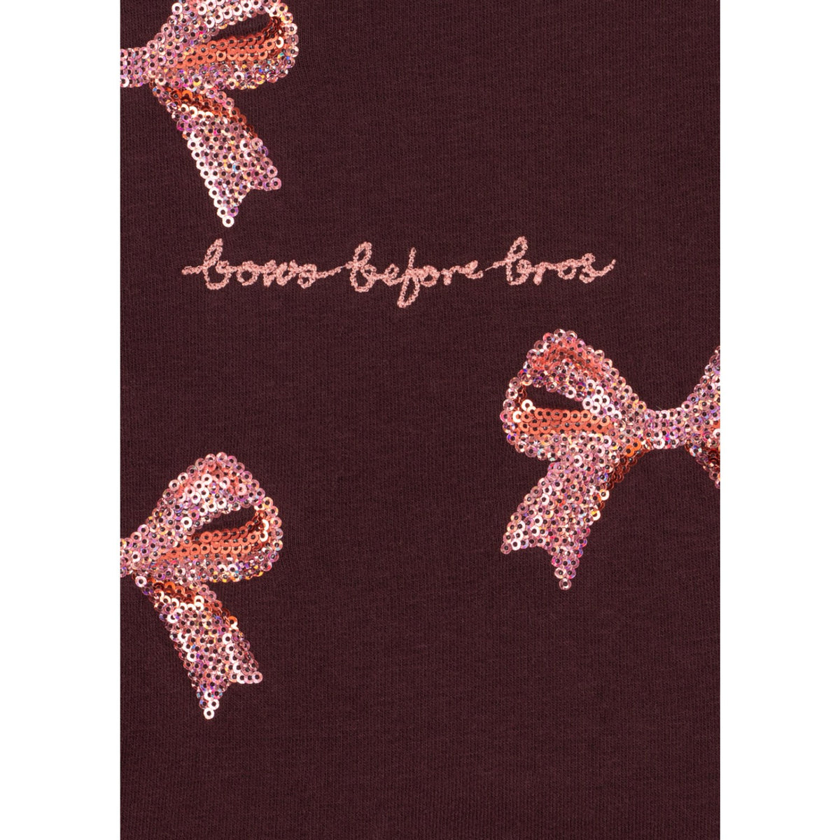 Konges Sløjd Decadent Chocolate Lou Bow Sweat Dress Gots
