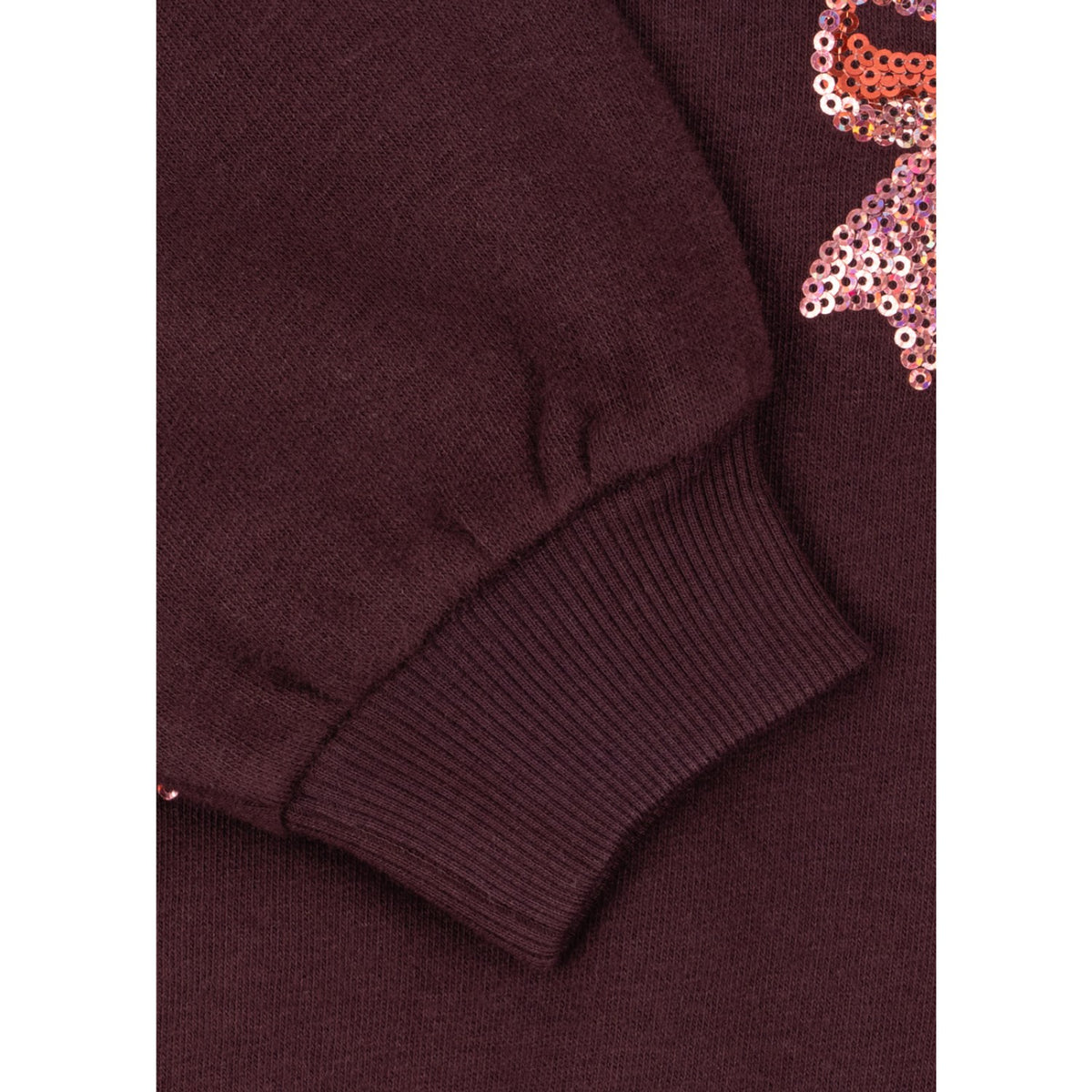 Konges Sløjd Decadent Chocolate Lou Bow Sweatshirt Gots