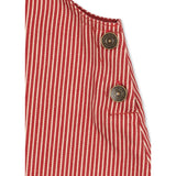 Konges Sløjd Milk Rouge Stripe Luc Spencer Dress Gots