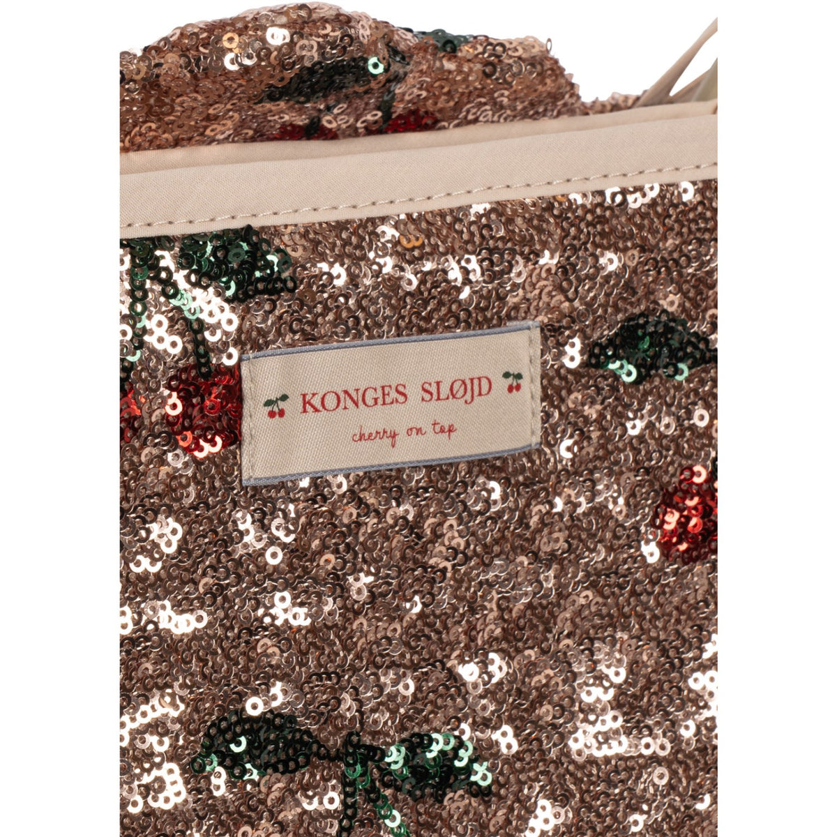 Konges Sløjd Cherry Sequin Sparkly Doll Stroller