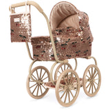 Konges Sløjd Cherry Sequin Sparkly Minnie Doll Pram