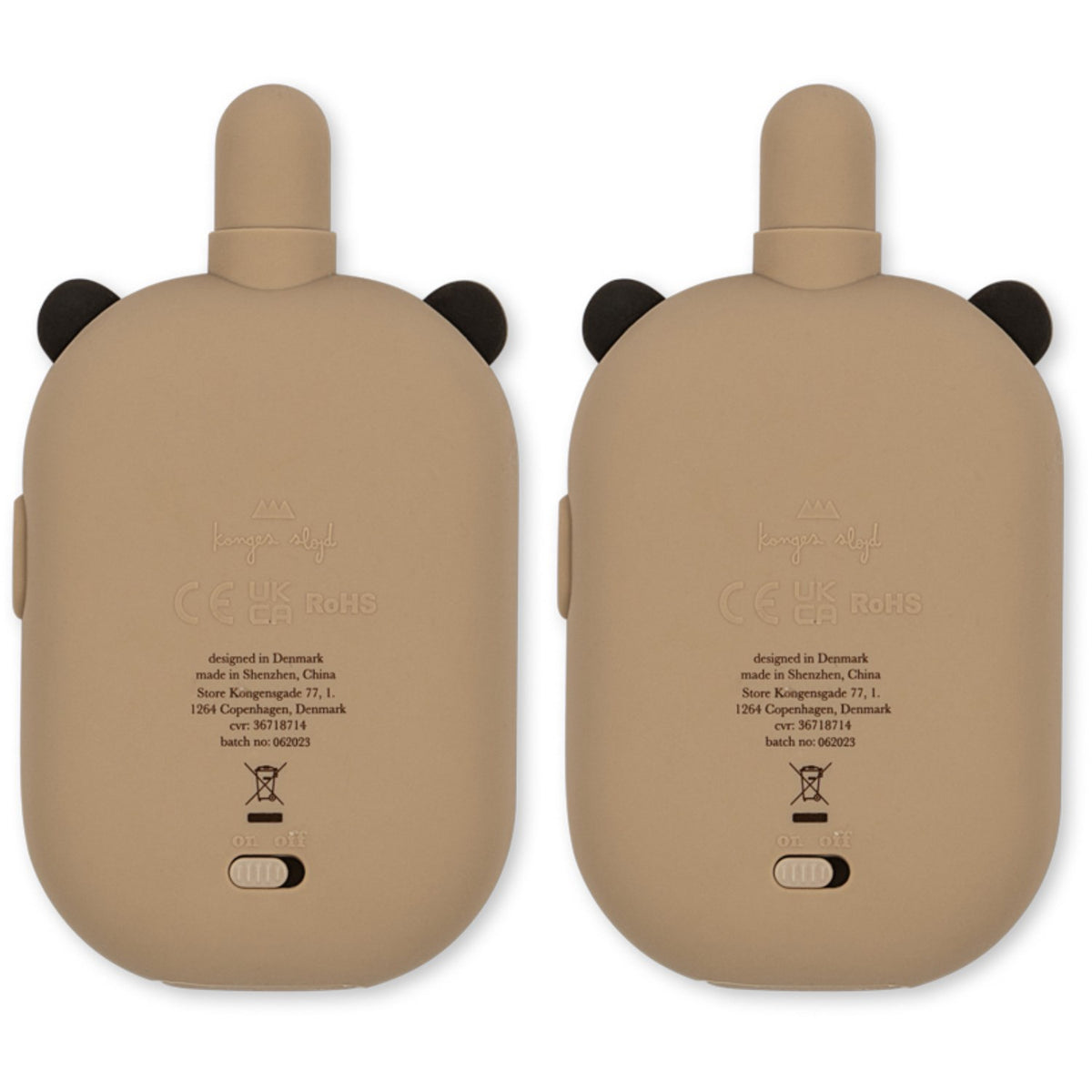 Konges Sløjd Panda Walkie Talkie