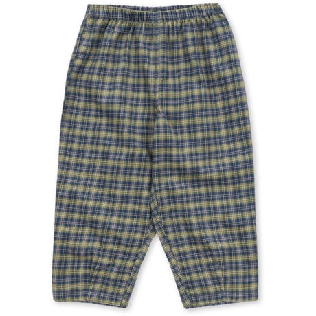 Konges Sløjd Laurel Blue Check Cara Pants Gots