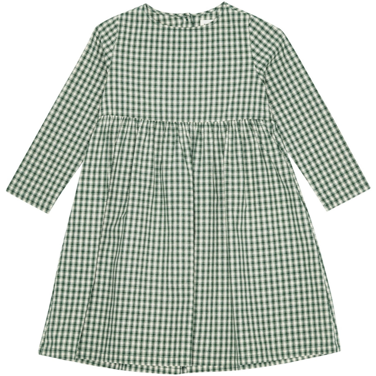 brunobruno nation Myrtle Green Check Vita Check Dress