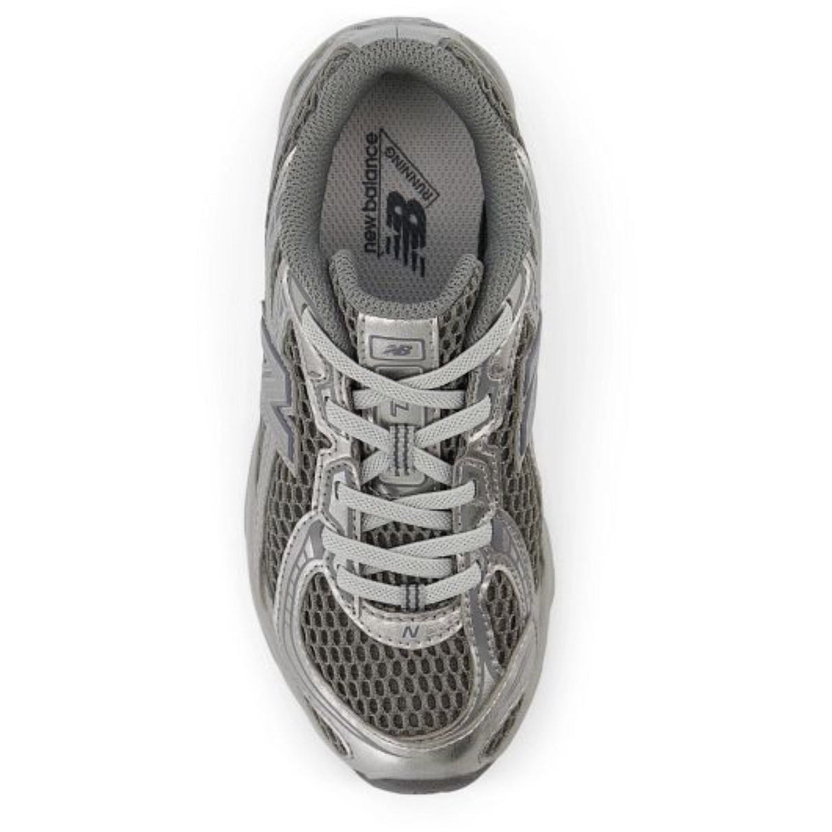 New Balance Harbor Grey 740 Kids Bungee Lace