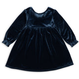 Konges Sløjd x Luksusbaby Navy Blazer Gia Bow Dress Grs