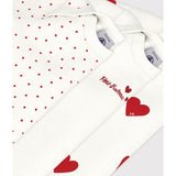Petit Bateau Variante 1 Long Sleeve Bodysuit