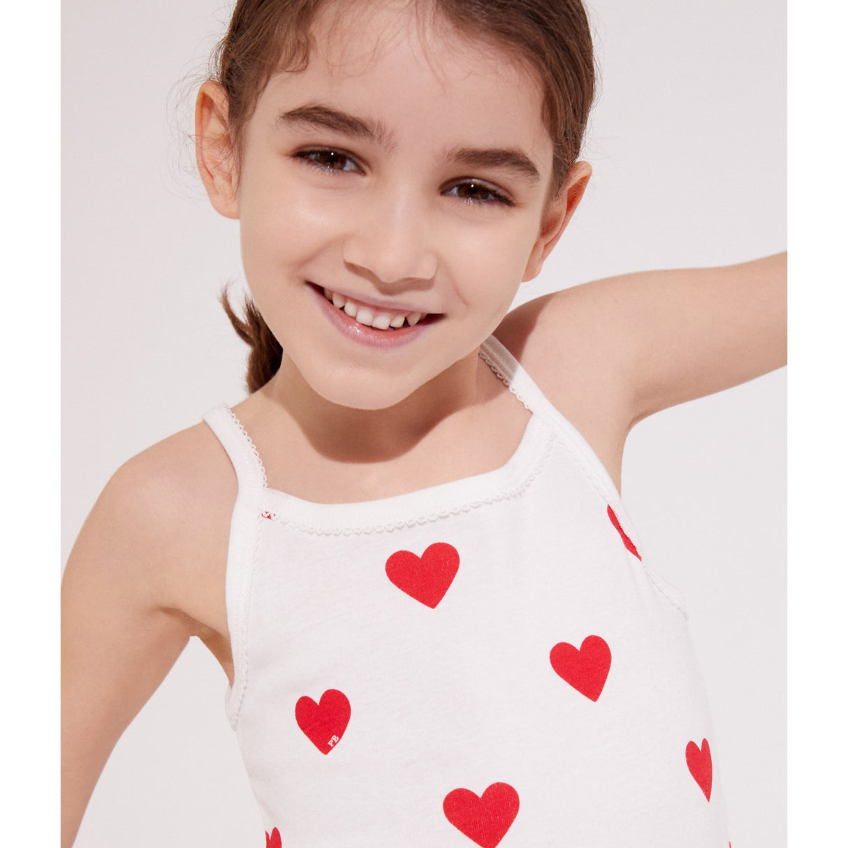Petit Bateau Hearts Chemise Top 2-Pack