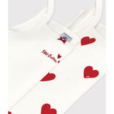 Petit Bateau Hearts Chemise Top 2-Pack