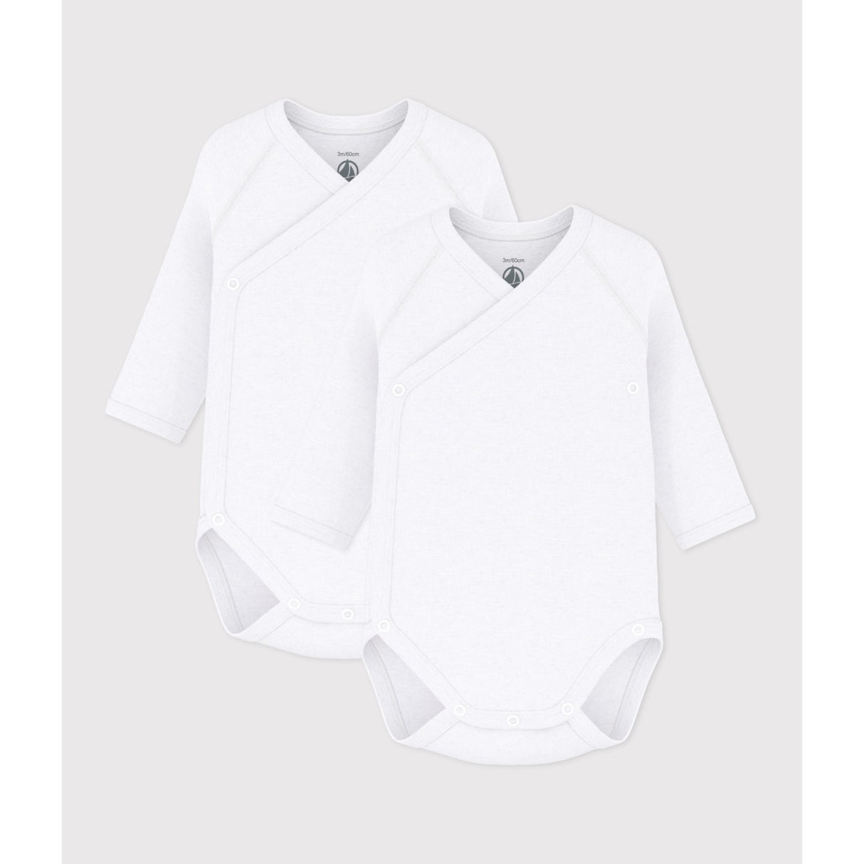Petit Bateau Variante 1 Long Sleeve Bodysuit
