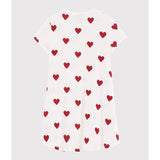 Petit Bateau MARSHMALLOW/TERKUIT Short Sleeves Dress