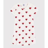 Petit Bateau MARSHMALLOW/TERKUIT Short Sleeves Dress