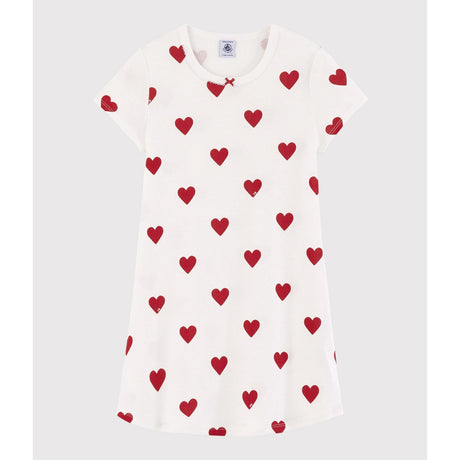 Petit Bateau MARSHMALLOW/TERKUIT Short Sleeves Dress