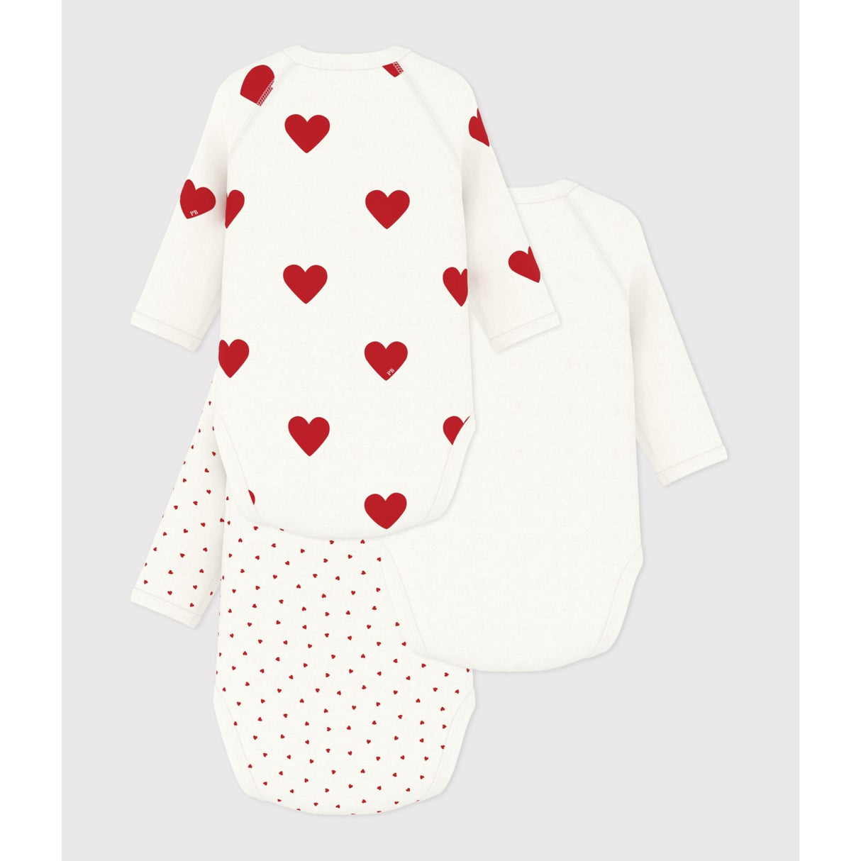 Petit Bateau Variante 1 Long Sleeve Bodysuit