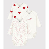 Petit Bateau Variante 1 Long Sleeve Bodysuit