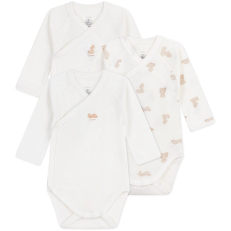 Petit Bateau Variante 1 Long Sleeve Bodysuit