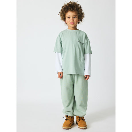 brunobruno nation Aqua Gray Nanna Winter Bathing T-Shirt