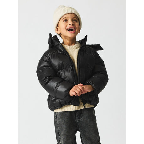 brunobruno nation Jet Black Edith Puffer Jacket