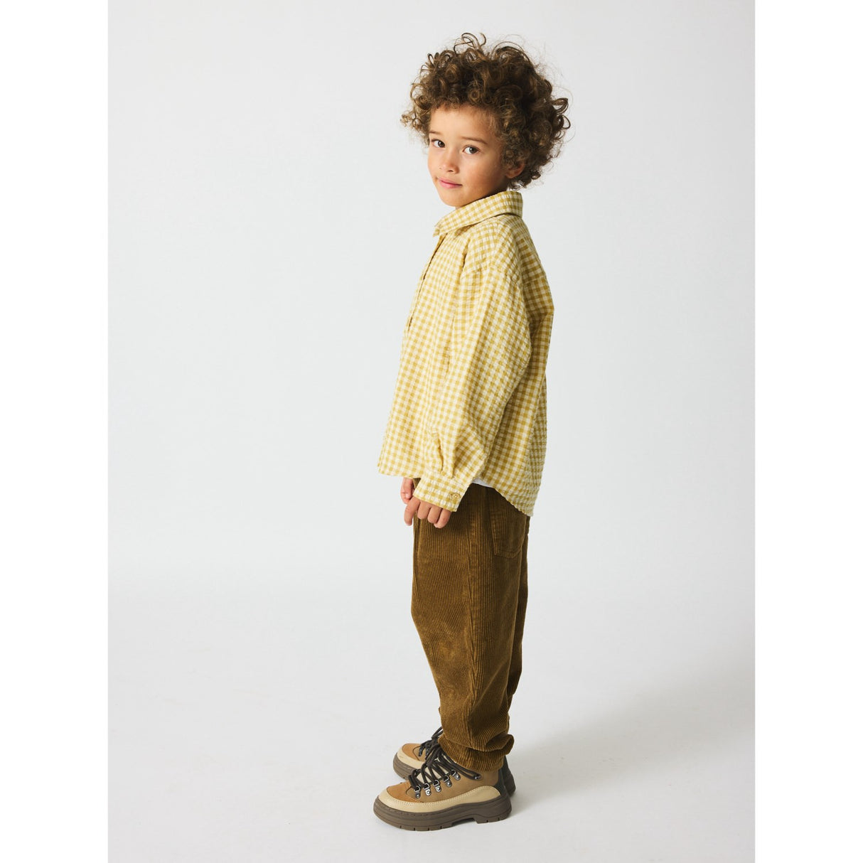 brunobruno nation Khaki Green Dorethy Corduroy Pants