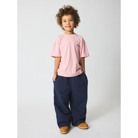 brunobruno nation Mood Indigo Blue Francis Embr Sweat Pants