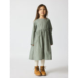 brunobruno nation Myrtle Green Check Vita Check Dress