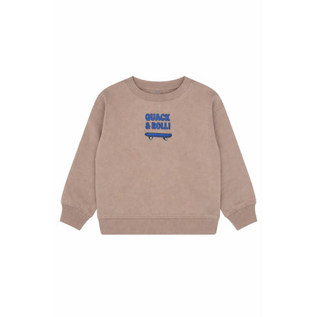 THE NEW Siblings Taupe Gray Tn Tnstvalino Os Sweatshirt