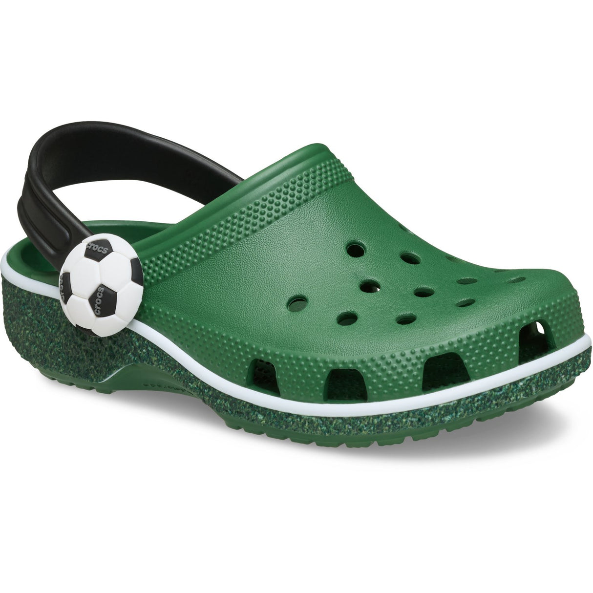 Crocs Turf Green Classic Soccer Turf Clog K Tgr