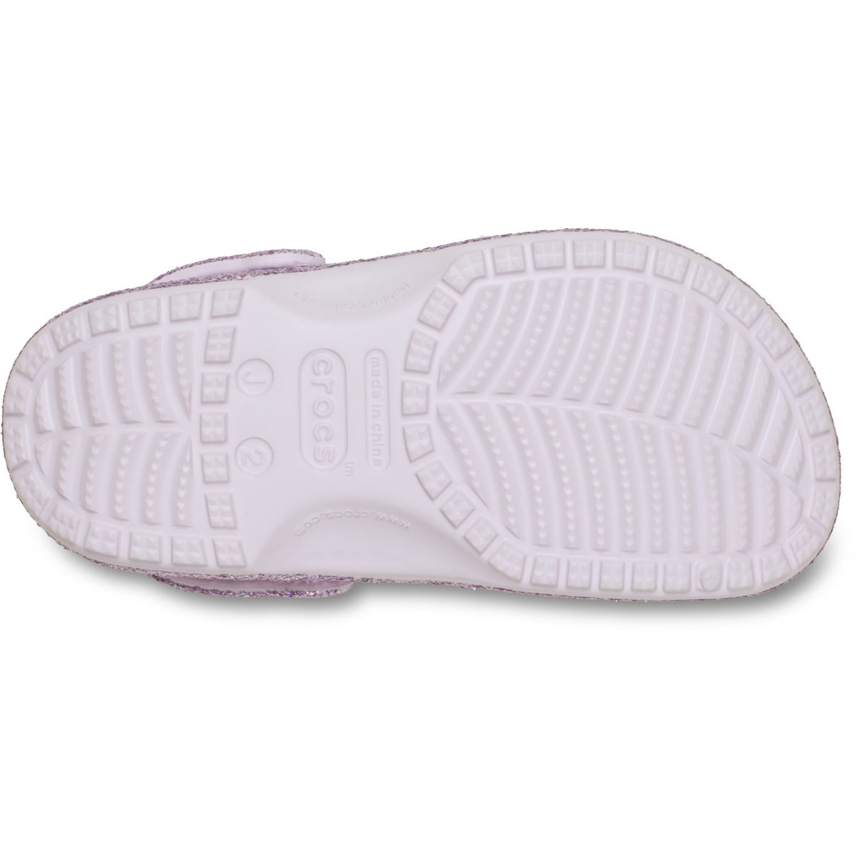 Crocs Grape Ice Classic Chunky Glitter Clog K Gric