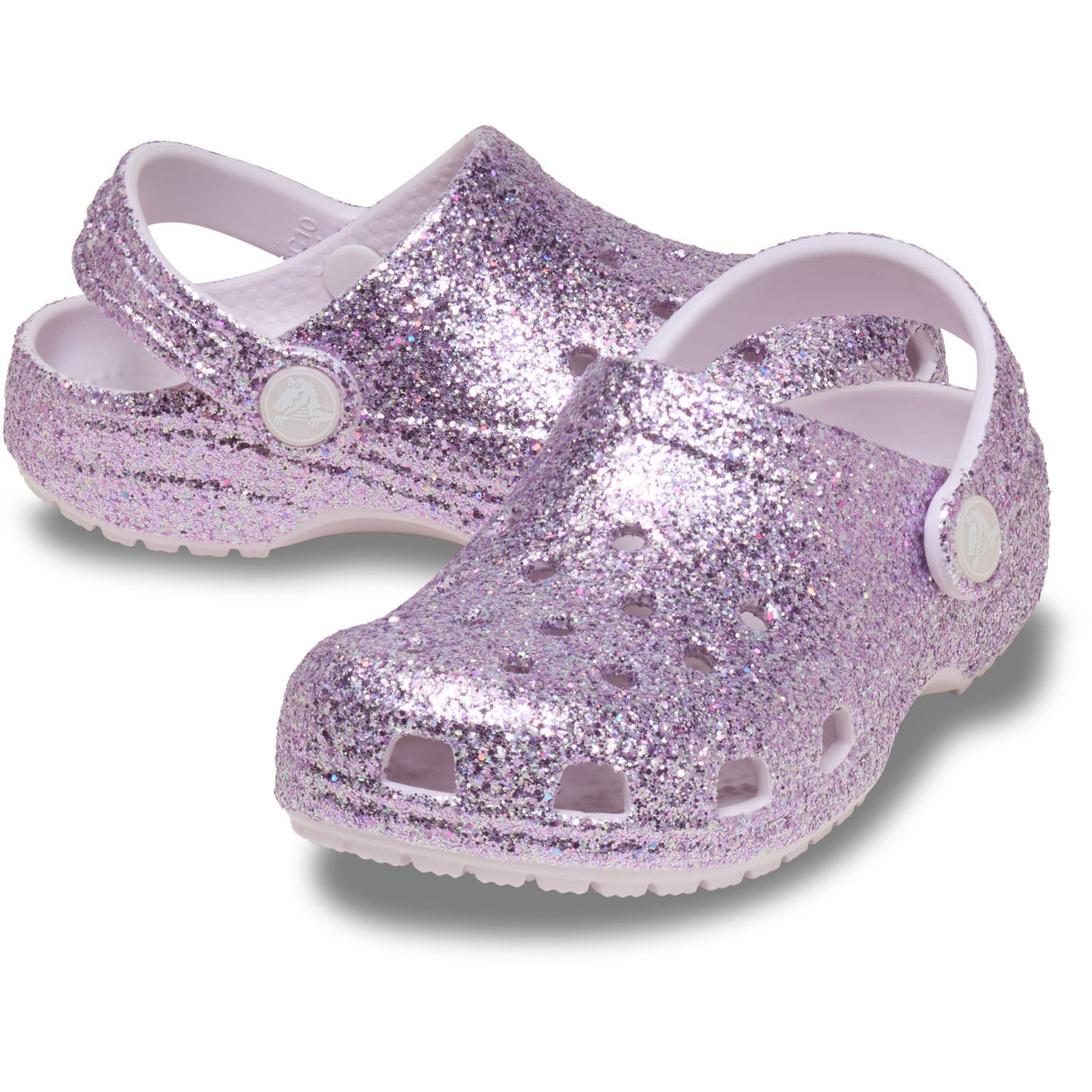 Crocs Grape Ice Classic Chunky Glitter Clog T Gric
