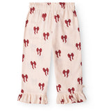 That's Mine Rouge Boucle Narine Pants
