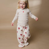 That's Mine Rouge Boucle Narine Pants