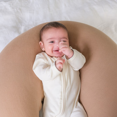 That's Mine Dark Grey Stripe Jona Onesie 2-Pack