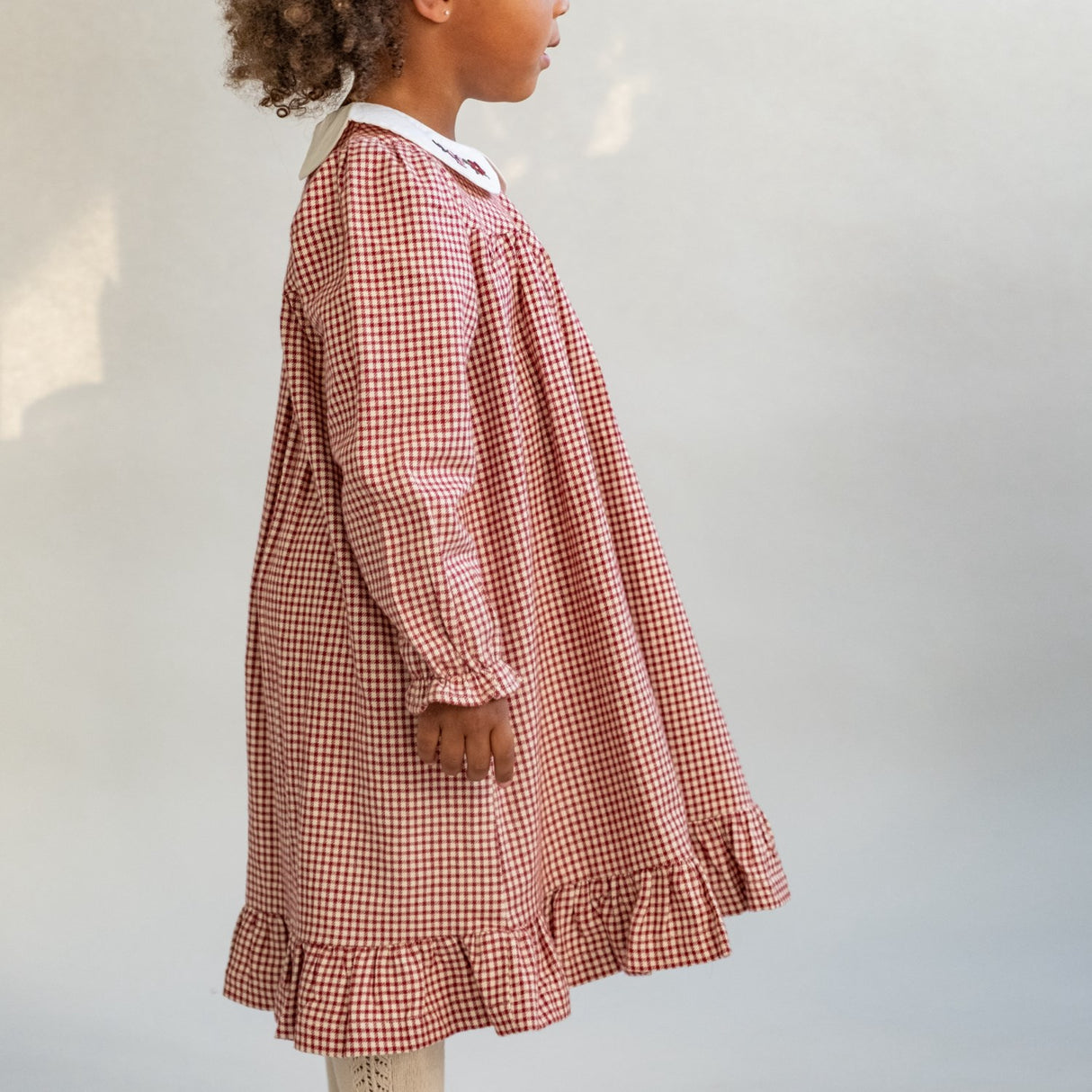 That's Mine Maple Check Marmonia Dress