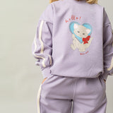 That's Mine Purple Glitter Luanna Sweatshirt