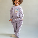 That's Mine Purple Glitter Deanna Sweatpants