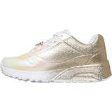 Skechers White Uno Lite - Heartdust Forever