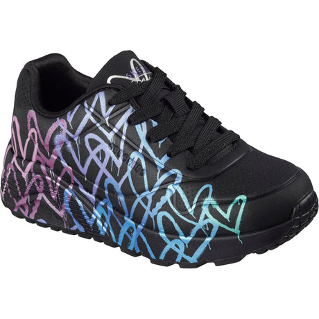 Skechers Black JGoldcrown: UNO Lite - Metallic Joy