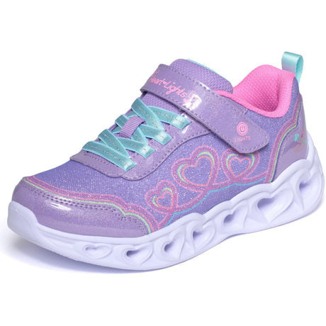 Skechers Purple Heart Lights