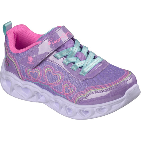 Skechers Purple Heart Lights