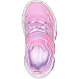 Skechers Pink Enchanted Heart Lights