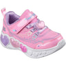 Skechers Pink Enchanted Heart Lights