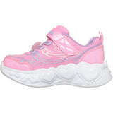 Skechers Pink Enchanted Heart Lights