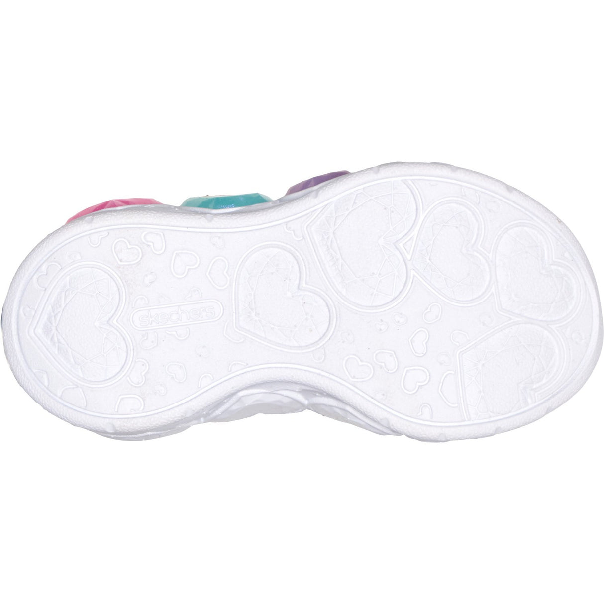Skechers Purple Enchanted Heart Lights