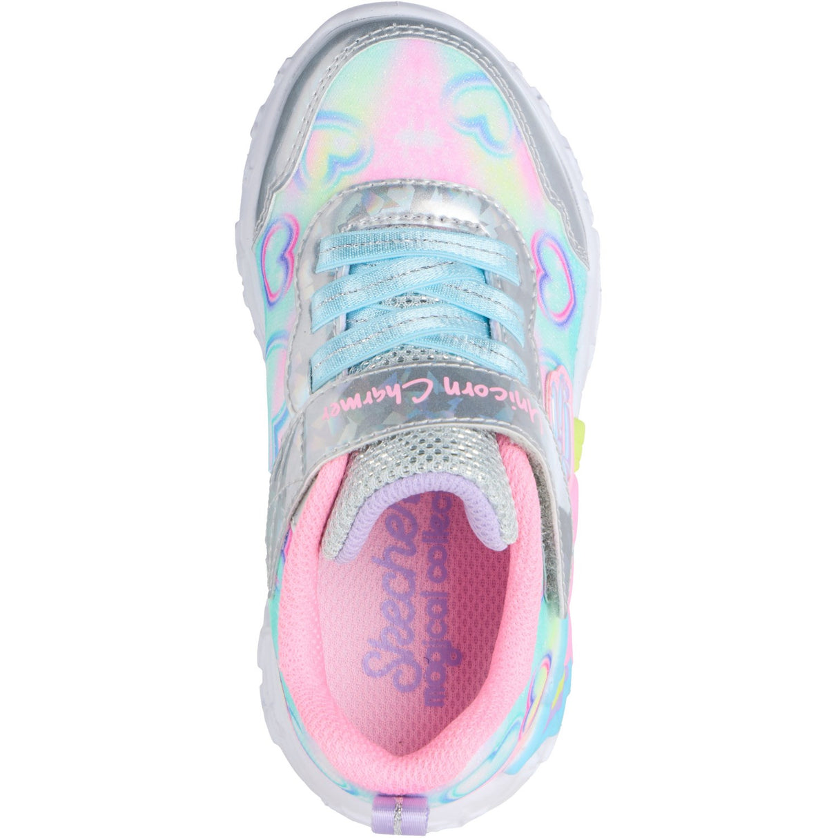 Skechers Silver Unicorn Charmer - Lil Heart S