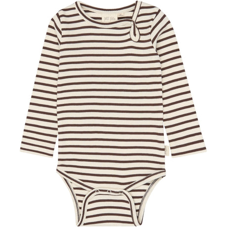 Petit Piao Chestnut Striped Ppsky L_S Body