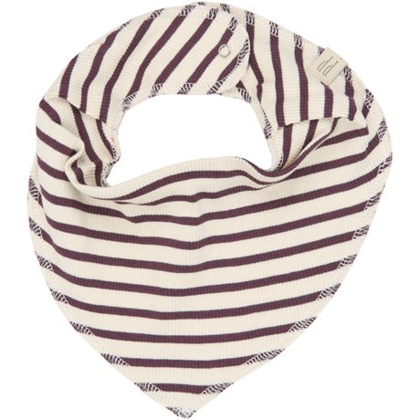 Petit Piao Huckleberry Striped Ppsky Bib 2-Pack
