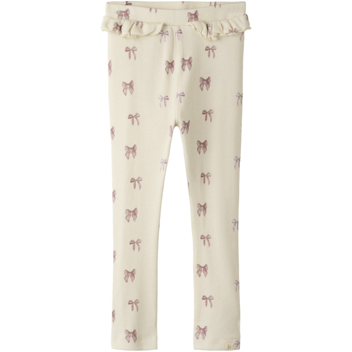 Lil'Atelier Turtledove Bow Nmfgavo Efi Slim Leggings Lil Noos