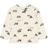 Petit Piao Eggnog Tractor Aop Ppstar Blouse